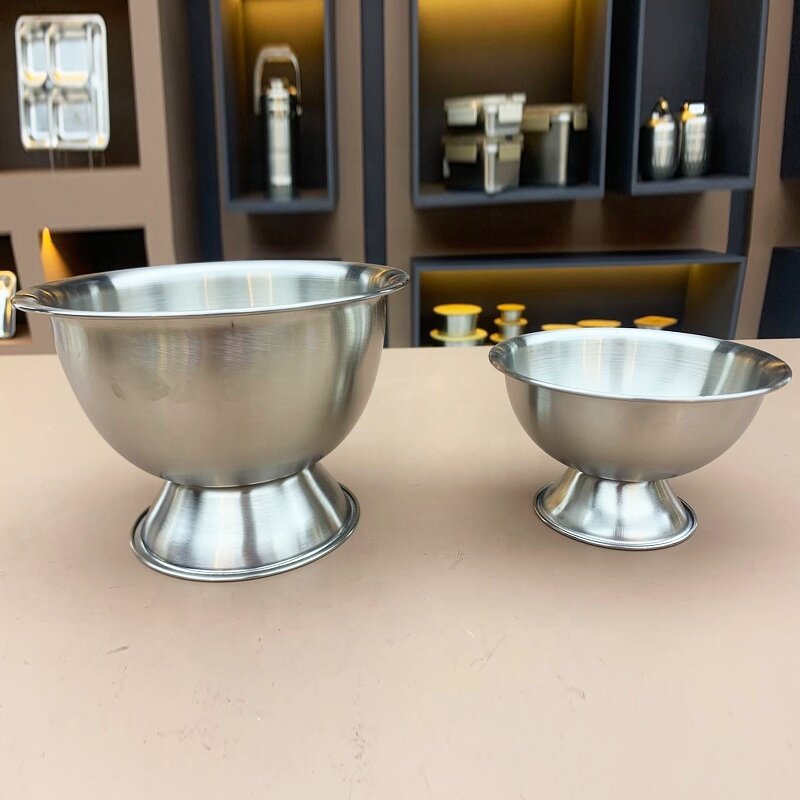 Ice Cream Bowl Manufacturer - Cheap Hot Selling Premium Stainless Steel Dessert Cups