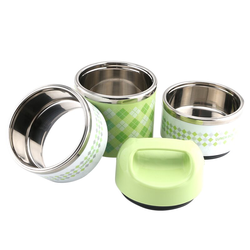 Lunch Box Manufacturer - Stackable Stainless Steel Bento Box Thermal Food Container