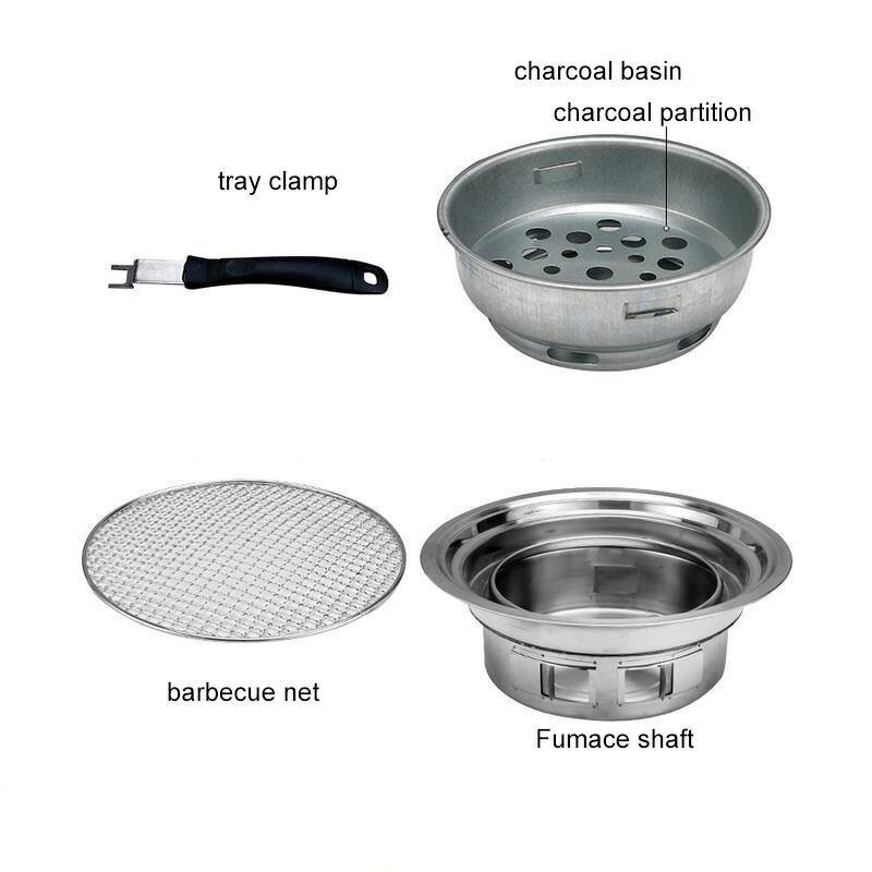 Charcoal Grill Manufacturer - Factory Wholesale Cheap Outdoor Commercial Kitchen Party With Tools Set