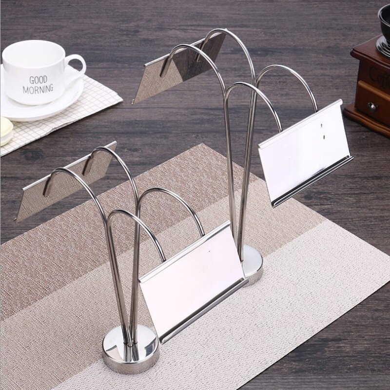 Place Card Holder Manufacturer - Customized Service Stand Tabletop Menu Reserved Table Number
