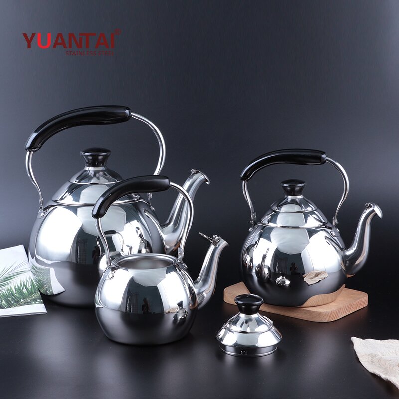 Gooseneck Kettle Manufacturer - OEM/ODM Stainless Steel Pear Shape Whistling Tea Coffee for Boiling