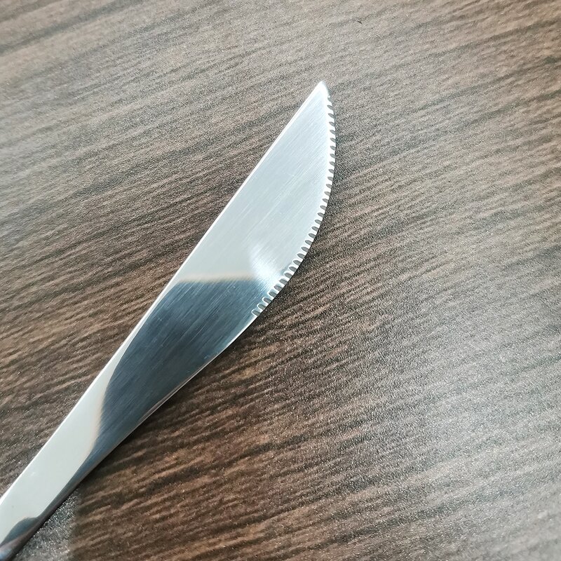 Tableware Set Manufacturer - High Quality Restaurant Hotel Wedding Silver Spoon Fork Knife Stainless Steel