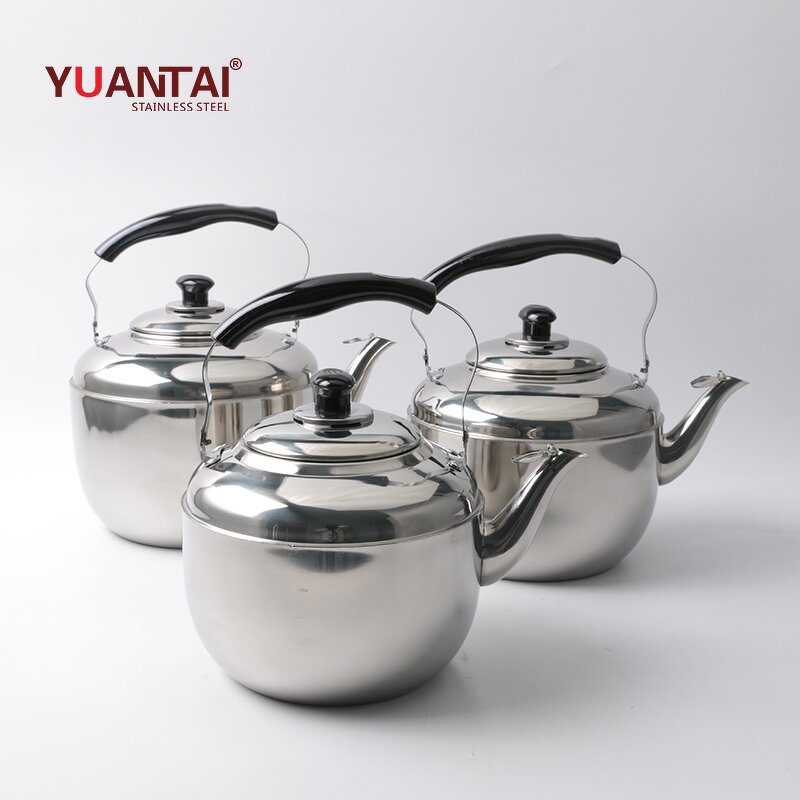 Electric Kettle Manufacturer - Factory Direct Supply Hotel Commercial Household Silver Whistle Restaurant Stainless Steel Kitchen