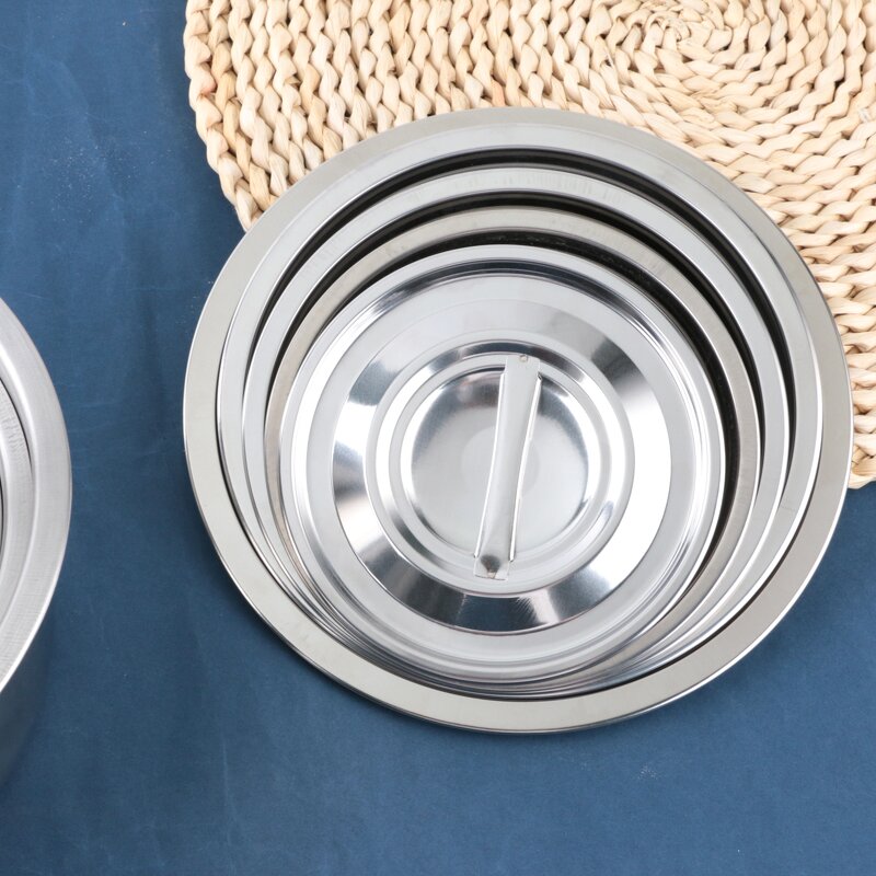 Stock Pot Set Manufacturer - Hot Selling OEM/ODM 5pcs 410 StainlessSteel Cooking Box Seasoning Box