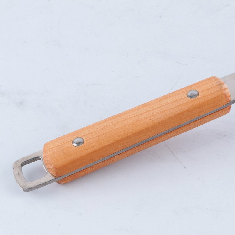 Kitchen Utensil Set Manufacturer - Stainless Steel Spatula Home and Colander Spoon Ladle Wood Grain Handle Insulation Cooking 5pcs