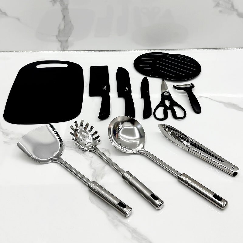 Kitchen Cookware Set Manufacturer - Multi-purpose Stainless Steel Induction Bottom Pots Pans for Gas for Home Cooking