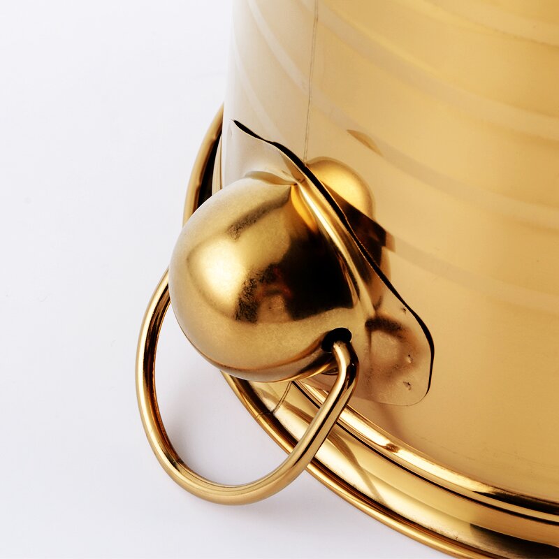 Ice Bucket Manufacturer - Wholesale Custom3/5/7/9L11L Stainless Steel Beer Wine champagne With Handle