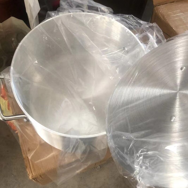 Aluminum Pot Manufacturer - Hotel Restaurant Commercial Thickened Soup Aluminum Bucket Household Large Big Cooking Pot