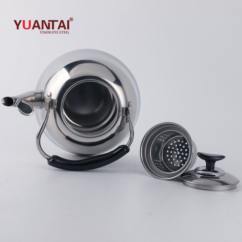 Whistling Kettle Manufacturer - Classical Stainless Steel With Tea Strainer 1.0L 1.5L 2.0L 3.0L 4.0L 5.0L Home Kitchen Tea Pots