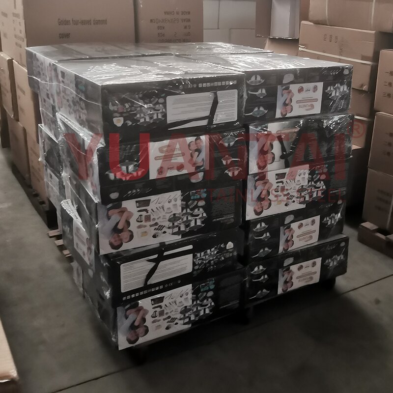 Kitchenware Set Manufacturer - Wholesale 122pcs Stainless Steel Pots and Pans Utensils Casseroles