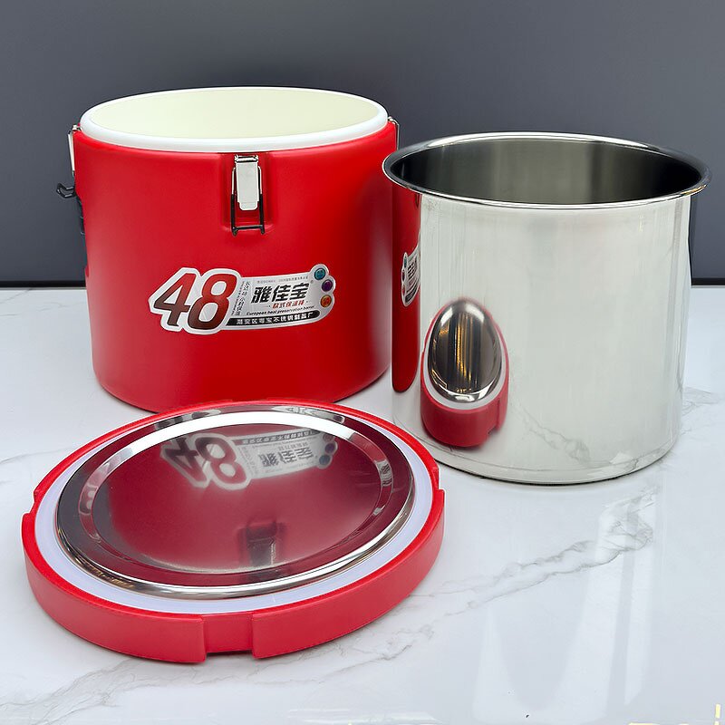 Insulated Bucket Manufacturer - 4/7/15/30/60L Extra Large Movable Inner Container Double Ice Cooler Box Food Warmer Set