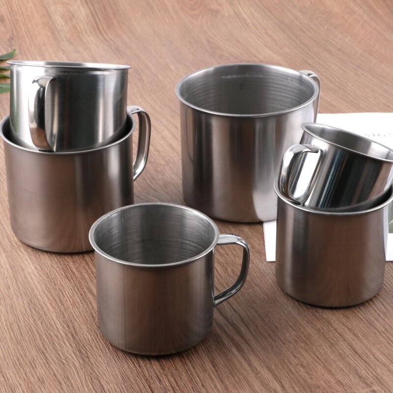 Cup Mug Manufacturer - Top Selling OEM/ODM Stainless Steel With Handle Taza in 5 Sizes