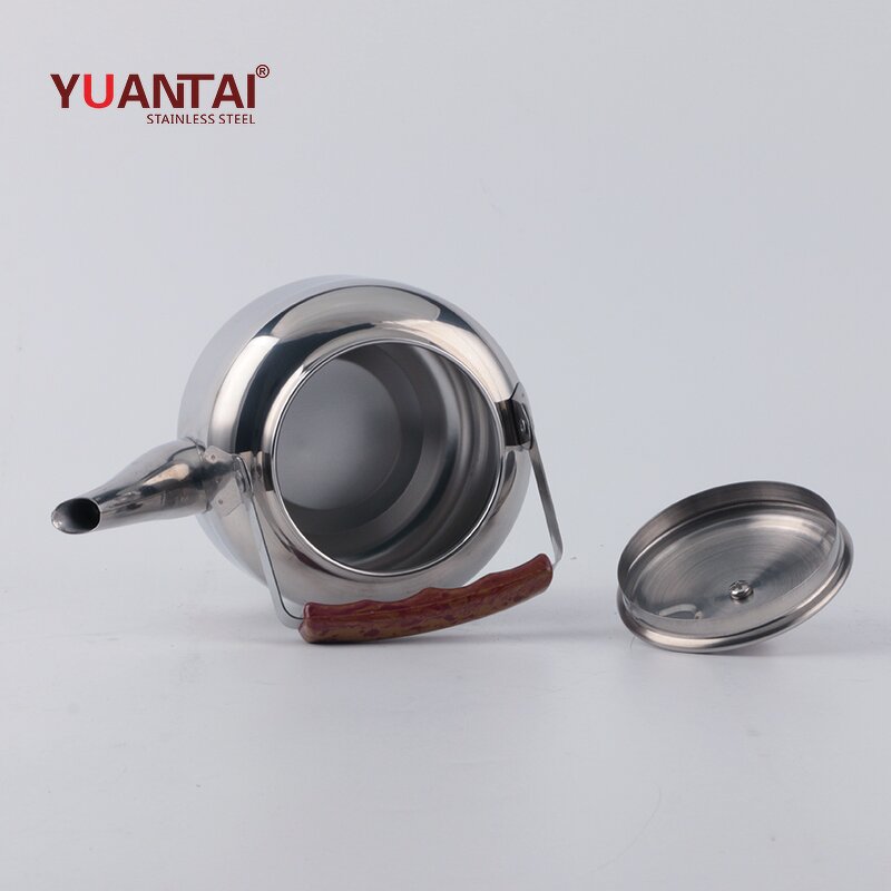Goose Neck Kettle Manufacturer - Hot Selling OEM/ODM Stainless Steel Drum Shape Tea Coffee Teteras De Vidrio