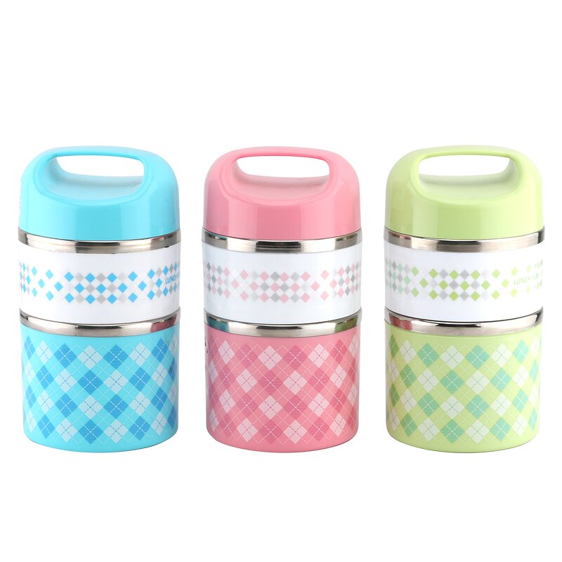 Lunch Box Manufacturer - Stackable Stainless Steel Bento Box Thermal Food Container