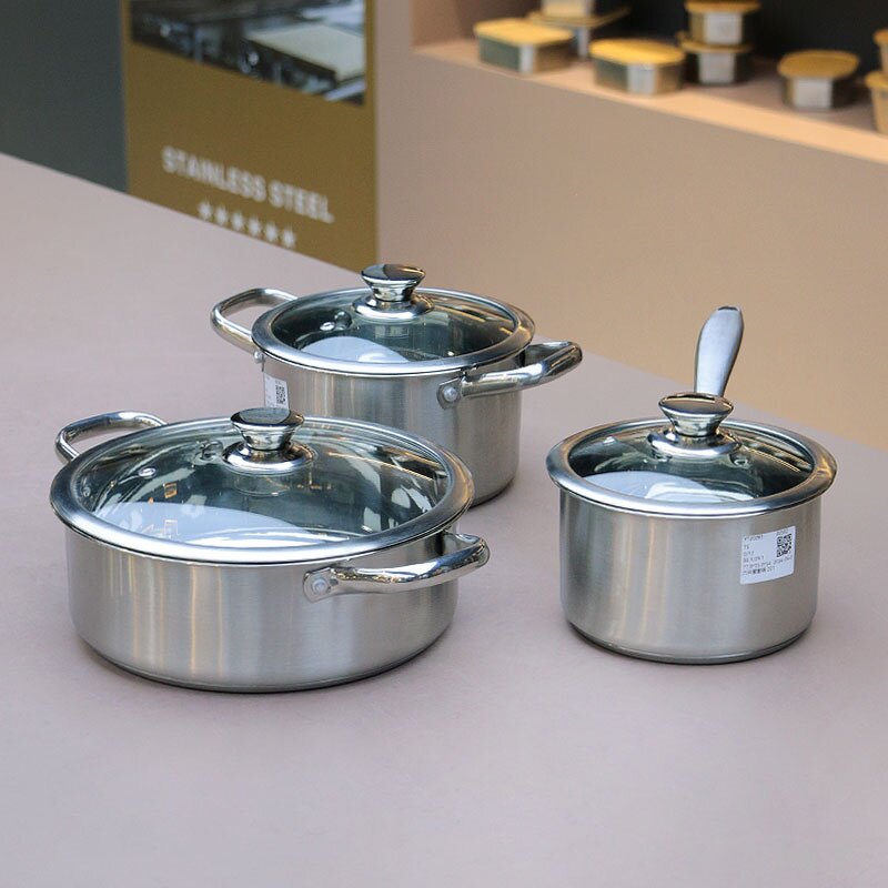 Kitchen Gadgets Manufacturer - Cookware Induction Pots House Hold for Kitchen Soup Pot Milk Pot for House