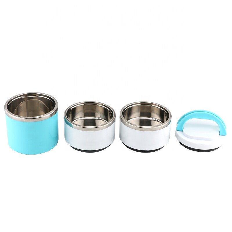 Food Container Manufacturer - Heat Preservation Multi Layer Leakproof Portable Bento Stainless Steel Lunch Box for Adults Kids