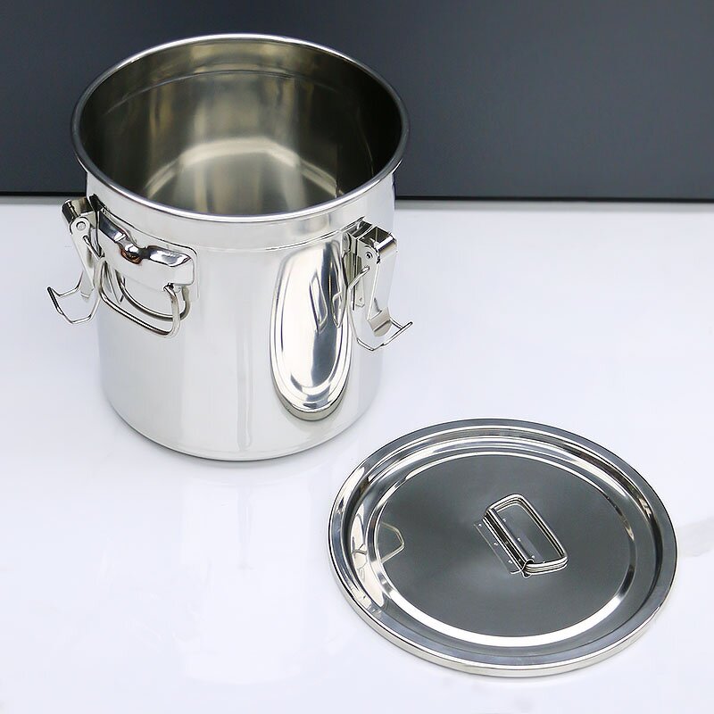 Storage Barrel Manufacturer - Stainless Steel 6L to 220L Kitchen With Lid Leakproof Cereal Container