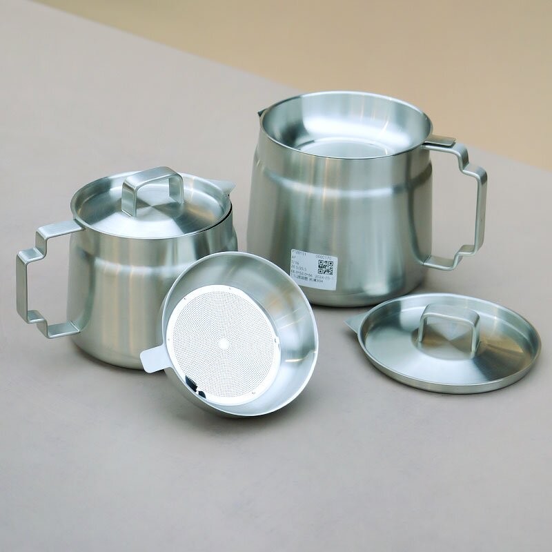 Oil Pot Manufacturer - Multifunction All Stainless Steel 304 Induction Large Capacity Easy Clean Filter