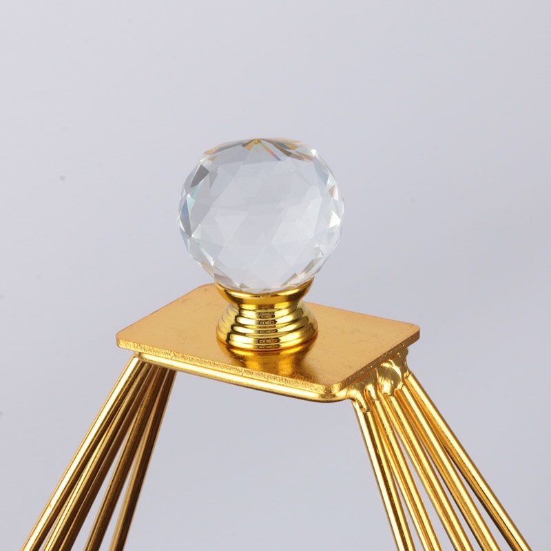 Cake Stand Manufacturer - New Design INS Creative Cake Decorations Birthday Party Supply Dessert Rack Afternoon Tea Iron Ceramics Multitier