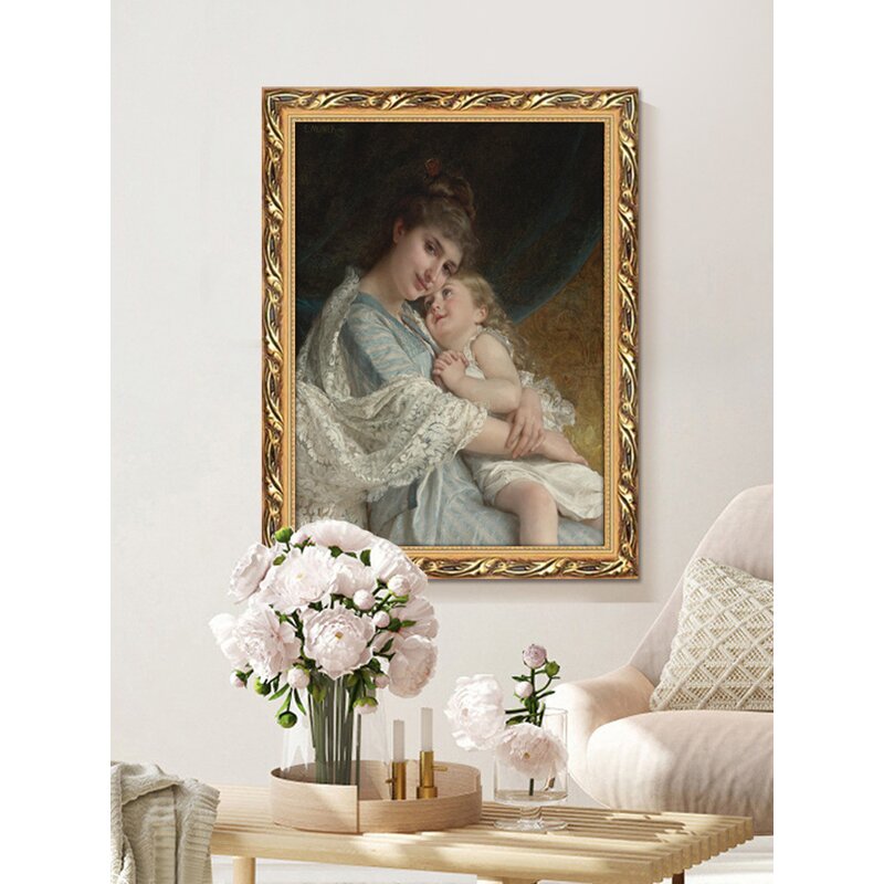 Wood Carving Frame Manufacturer - European Style Luxury Royal Antique Gold Ornament Baroque for Painting Original Art Handcrafted