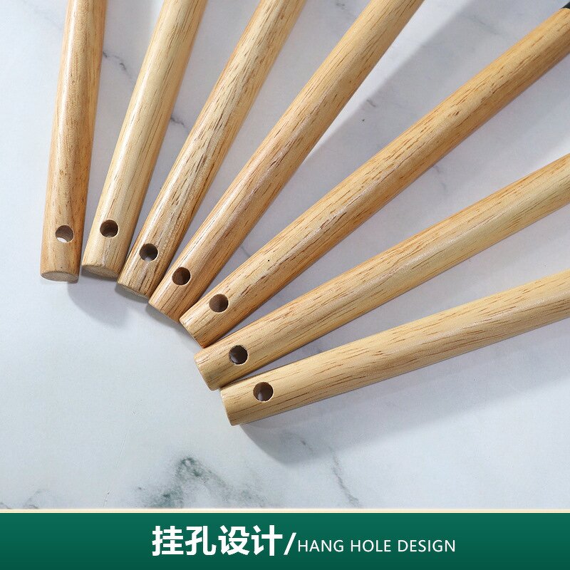 Kitchen Utensils Set Manufacturer - 12 Pieces Accessories Cooking Silicone with Wooden Handle