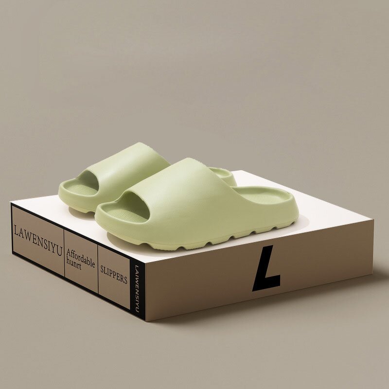 Home Slippers Manufacturer - Women's Casual Indoor Comfortable Warm Faux Fur Plush Lining Breathable and Soft Cotton