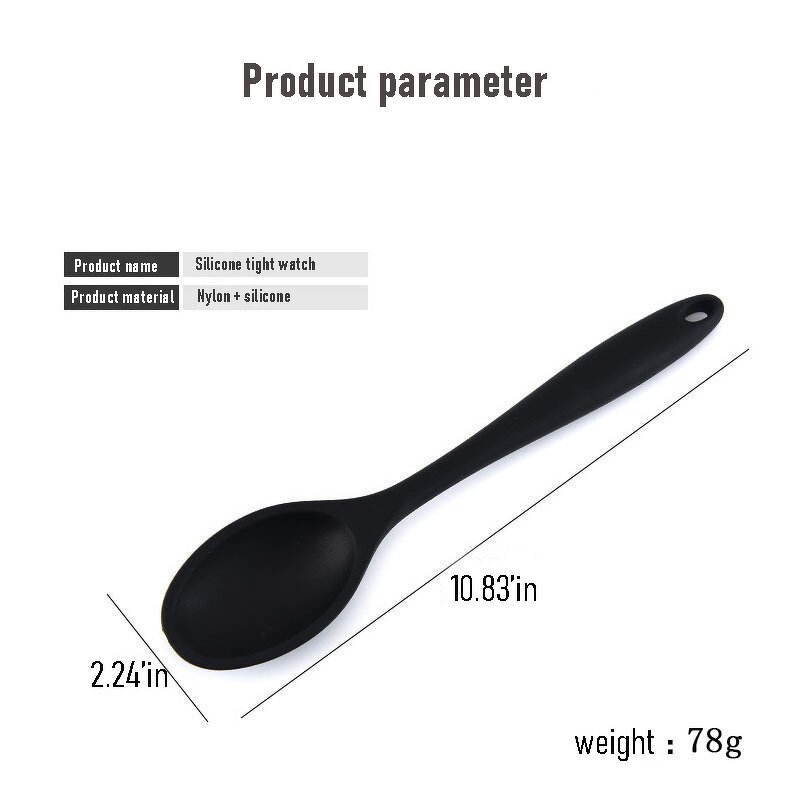 Silicone Spoon Set Manufacturer - Food Grade Heat Resistant Nonstick Kitchen Tools Utensil Cooking Mixing Baking Kitchenware