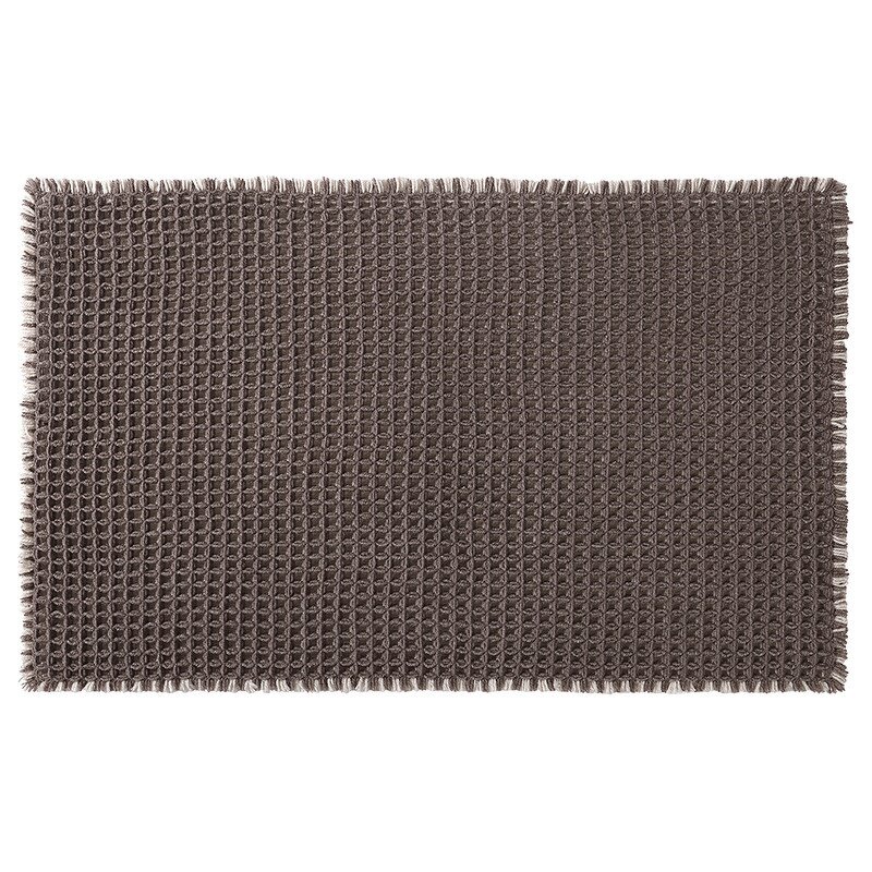 Bath Mat Manufacturer - Custom Tassel Waffle Non-slip Water Absorbent Braided Anti Slip Microfiber Soft Shaggy Shower
