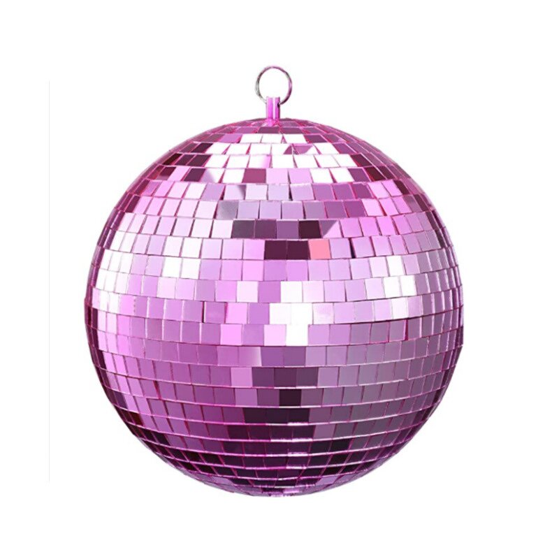 Christmas Decoration Manufacturer - Xmas Party Supplies 2CM-5CM Laser Gold Silver Glass Ball Hanging Tree Disco Mirror Balls