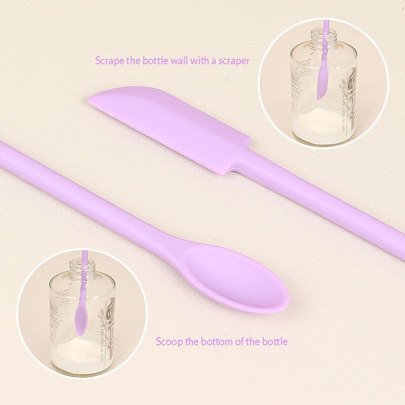 Silicone Scraper Manufacturer - Heat Resistant Kitchen Utensils Long Handled Mini Jam Multifunctional Double Headed
