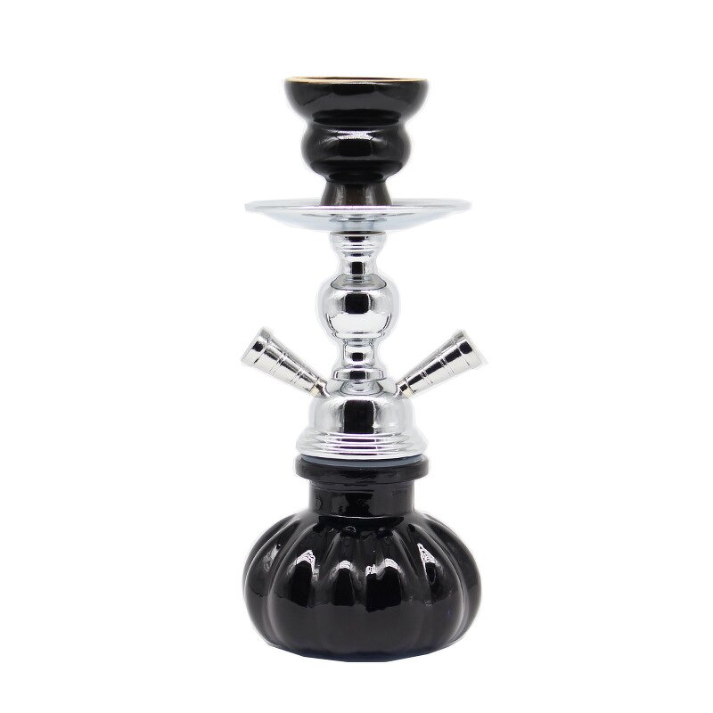 Hookah Set Manufacturer - Cheap Outdoor Small Size Iron Popular in bar with 2 Hose72