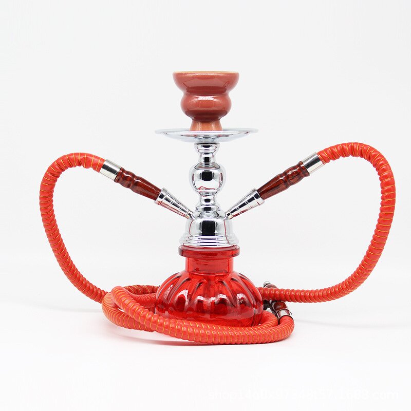 Hookah Set Manufacturer - Cheap Outdoor Small Size Iron Popular in bar with 2 Hose72