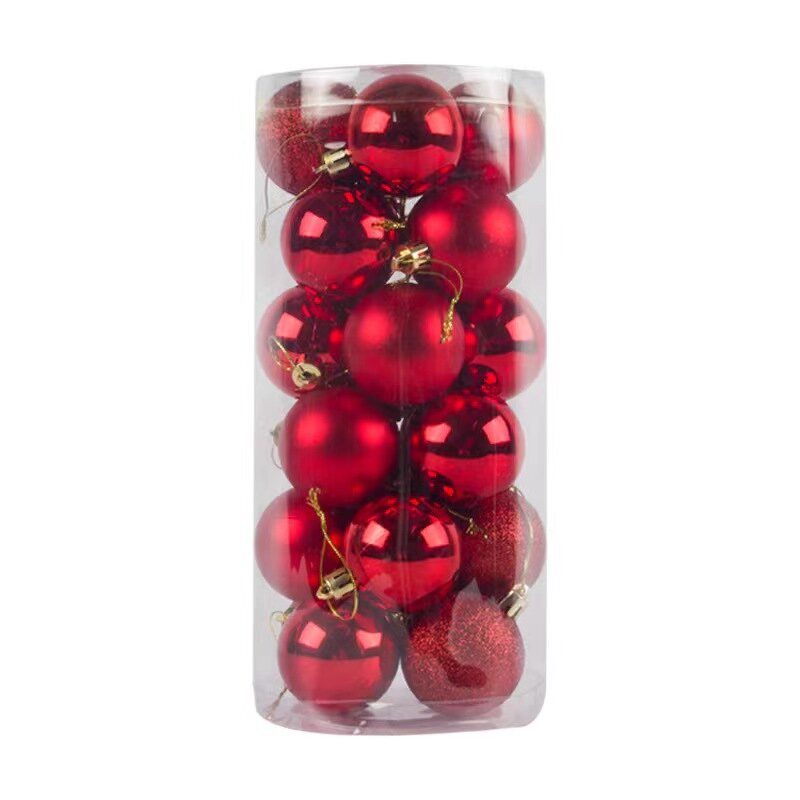 Christmas Ball Manufacturer - Wholesale Factory Price Luxury Plastic Xmas Baubles in Set Decorations Supplier & Tree Ornaments