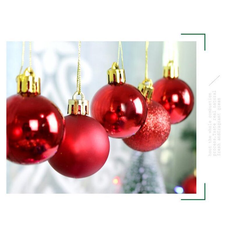 Christmas Ball Manufacturer - Wholesale Factory Price Luxury Plastic Xmas Baubles in Set Decorations Supplier & Tree Ornaments
