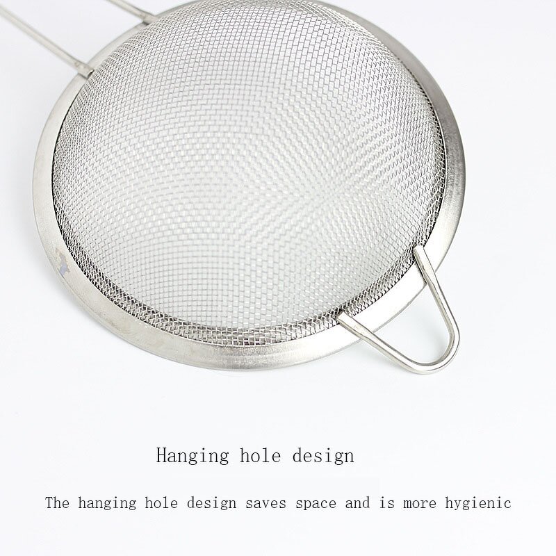 Strainer Manufacturer - Fine Mesh Stainless Steel Premium Quality Colander Sieve and Sifters for Kitchen Tea Juice