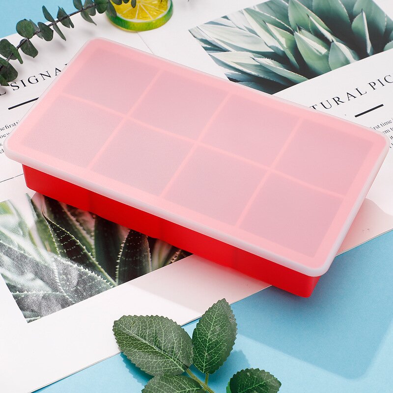 Ice Cube Tray Manufacturer - Factory Direct Selling Whisky Ball Machine Silicone Mold square Block Silicone