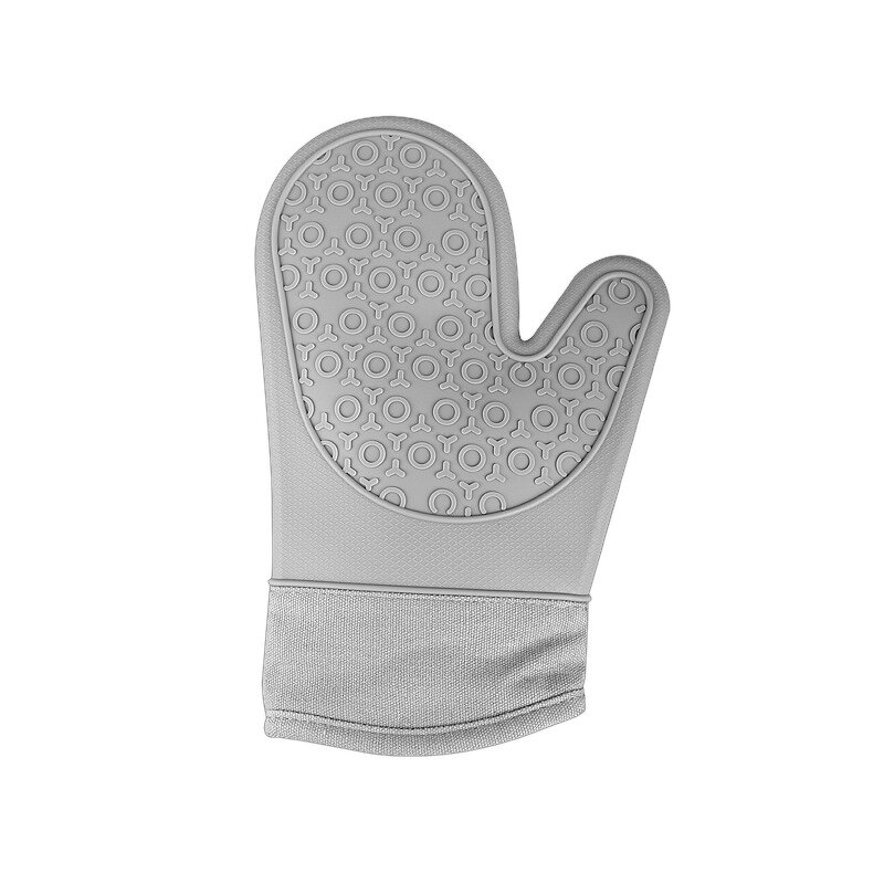 Potholder Manufacturer - New Silicone Oven Baking Microwave Mitts With Quilted Liner Heat Resistant Cooking Barbecue Glove