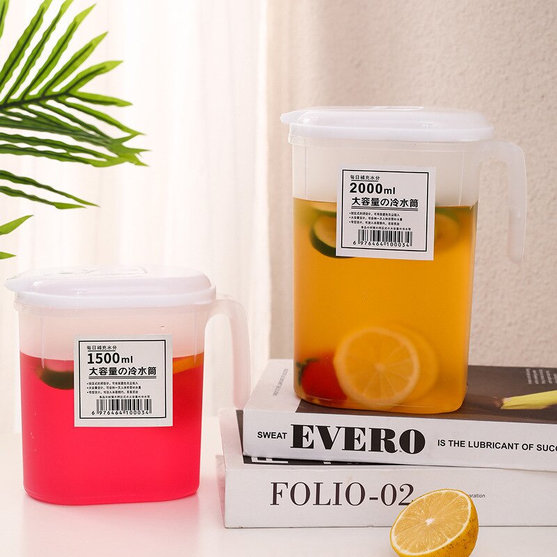 Cold Kettle Manufacturer - Household Refrigerator High-capacity High-temperature Resistant Food-grade Bucket Juice Teapot