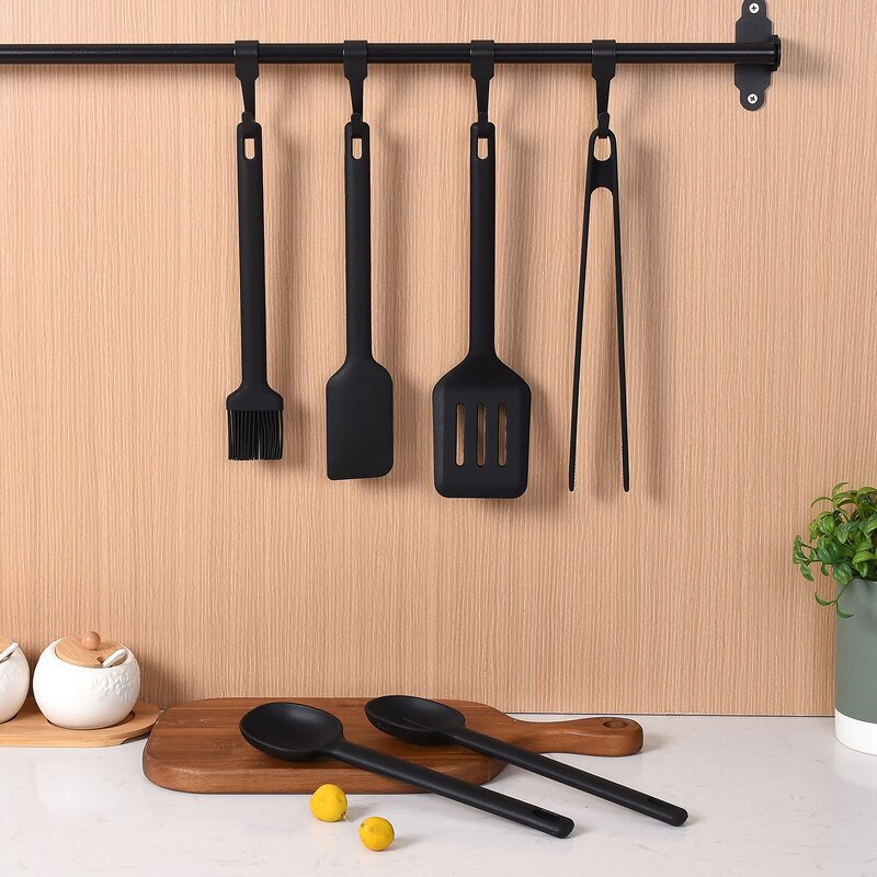 Kitchen Cooking Tools Set Manufacturer - Factory Wholesale 6PCS Non Stick Silicone Utensils