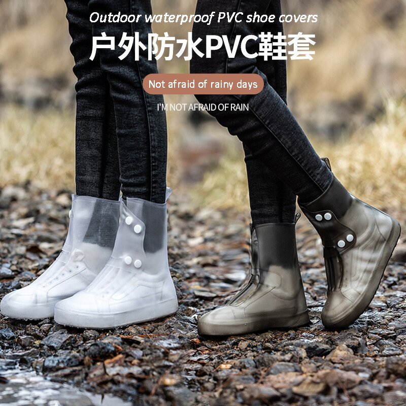 Silicone Shoe Cover Manufacturer - Fashion Non-slip Water Proof Rain Boots Thickened Wear-resistant protection Cover
