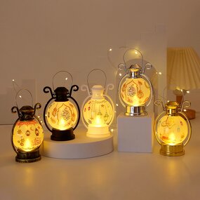 Ramadan Lanterns Manufacturer - Eid Mubarak Lights Decorations Islamic Gifts Hanging Table Ornament for Decoration