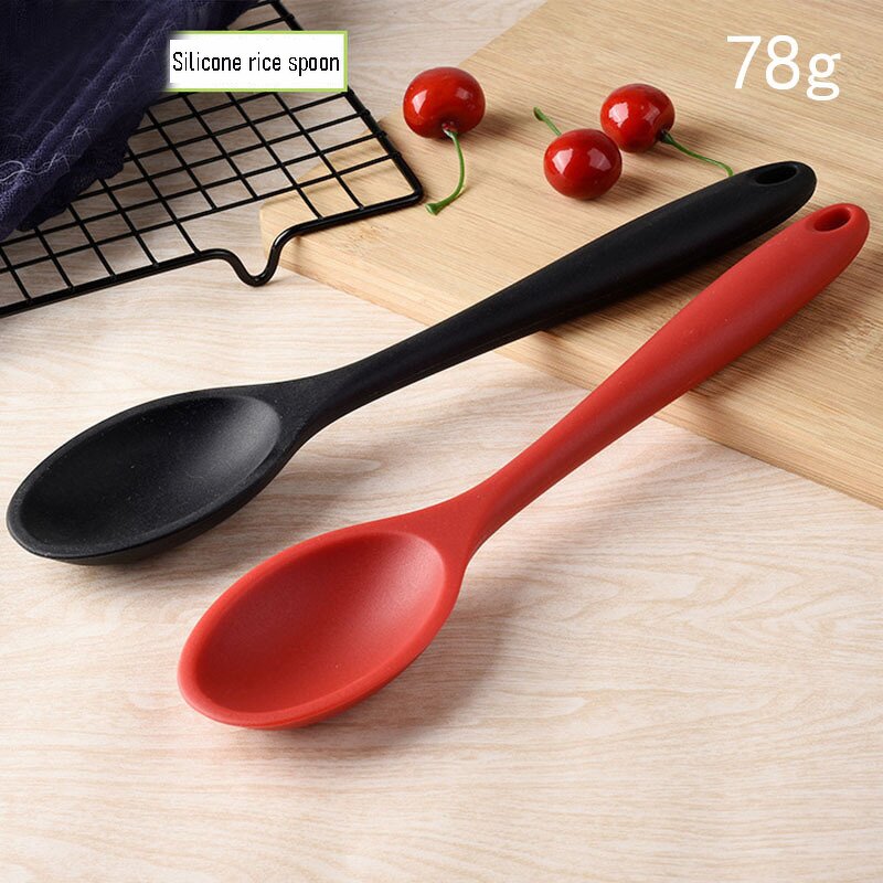 Silicone Spoon Set Manufacturer - Food Grade Heat Resistant Nonstick Kitchen Tools Utensil Cooking Mixing Baking Kitchenware