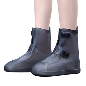 Silicone Shoe Cover Manufacturer - Fashion Non-slip Water Proof Rain Boots Thickened Wear-resistant protection Cover