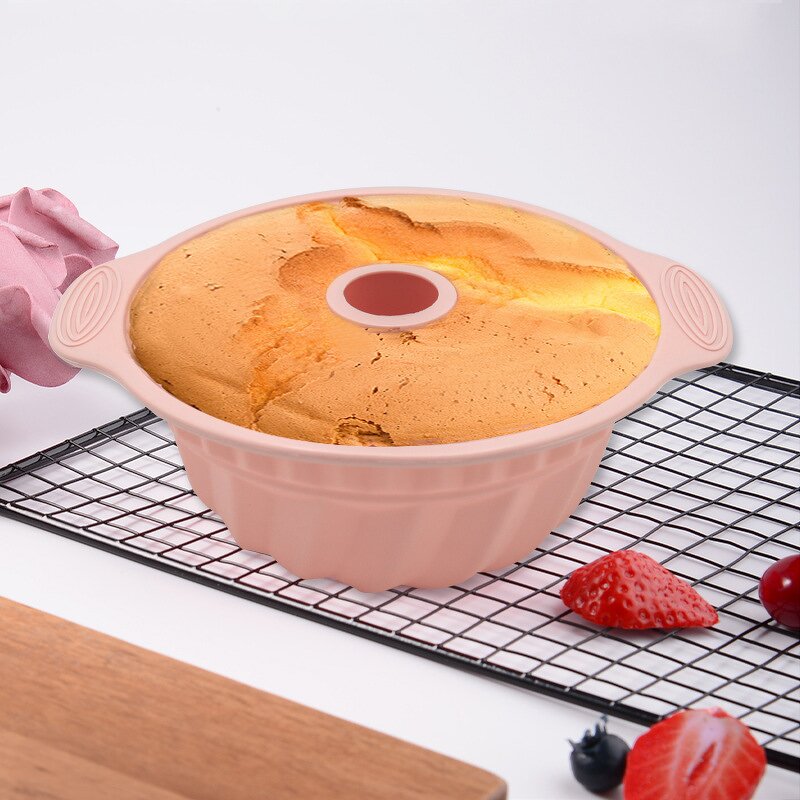 Baking Tools Manufacturer - Hot Sale Diy High Quality Utensils Silicone Cake Moulds Chiffon Mold