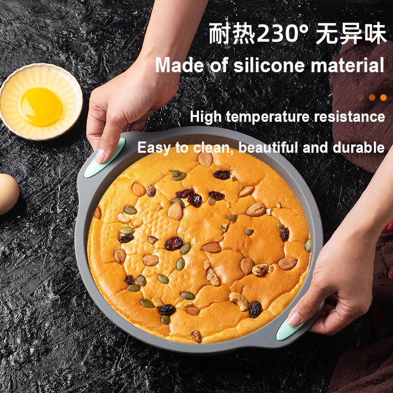 Silicone Baking Mold Manufacturer - 2024 New Design High Temperature Resistant and Non Stick Circular Flower Baked Cake