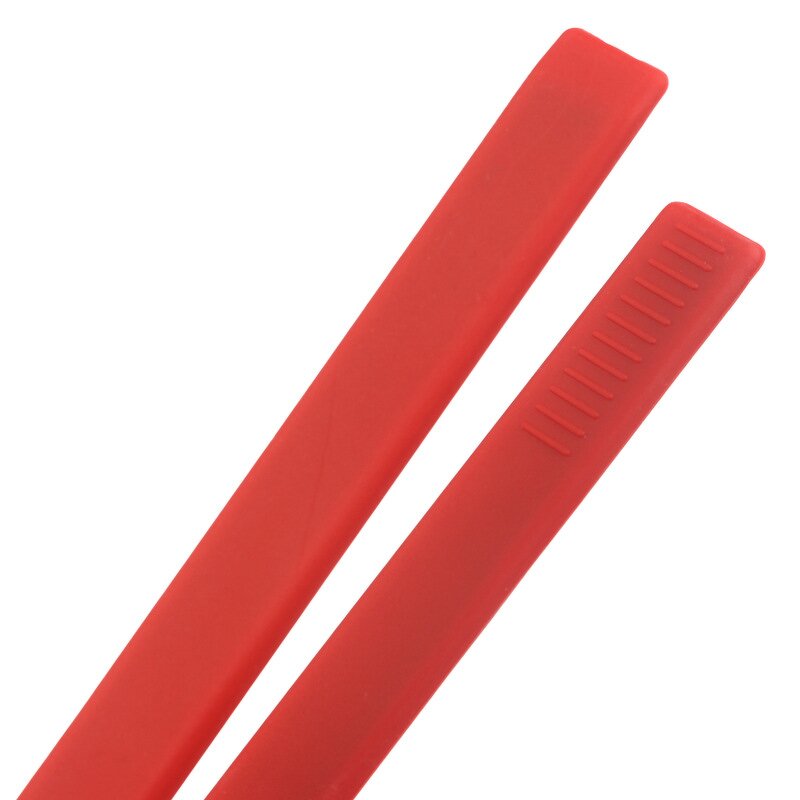 Food Clip Manufacturer - Wholesale One-piece Silicone Household Breakfast Bread Tong Pure Color Buffet Folder