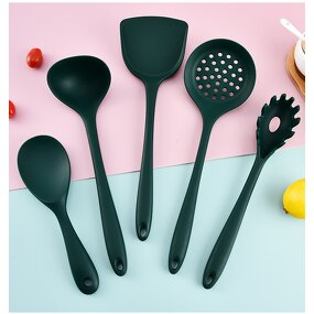 Kitchen Utensils Set Manufacturer - Choice Fun Kitchen Houseware 5pcs Silicone Houseware High Quality