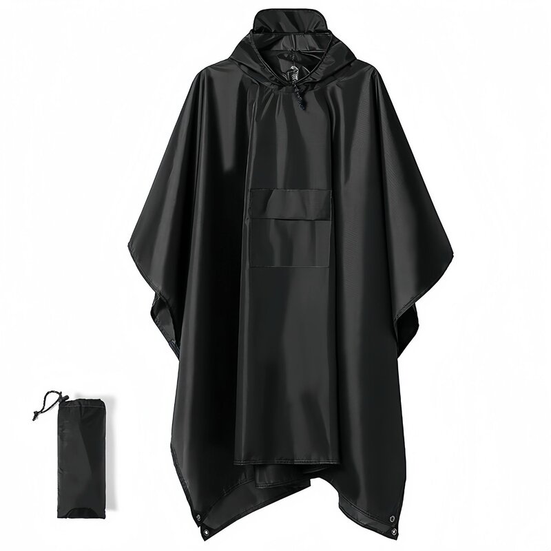 Rain Poncho Manufacturer - Hooded for Adult With Pocket Lightweight Unisex for Hiking Camping