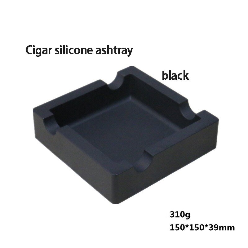 Silicone Cigar Ashtray Manufacturer - Travel Unbreakable Waterproof Square for Patio Outdoor or Home Decor for Home
