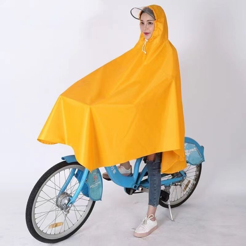 Bicycle Poncho Manufacturer - Cycling Windproof Rain Cape Hood for Men and Women with Mobility Scooter Waterproof Cover for Camping
